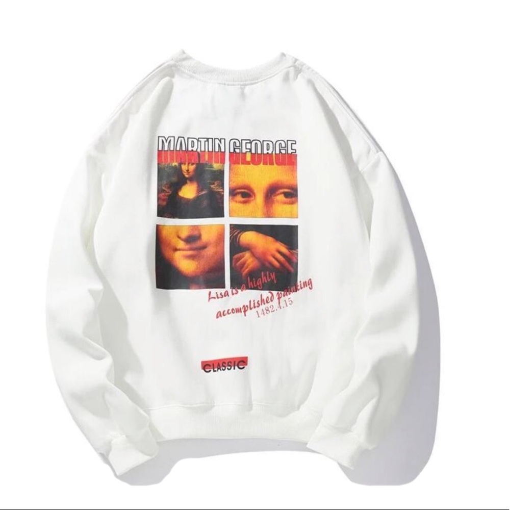Vintage Mona Lisa sweater